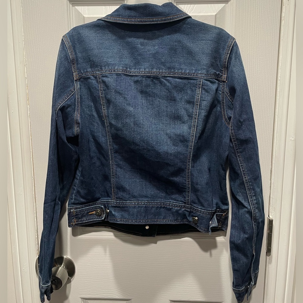Gap Blue Button Up Jean Jacket - image 2